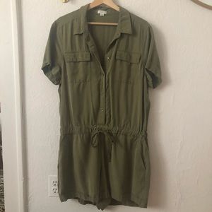 LOFT Utility Romper